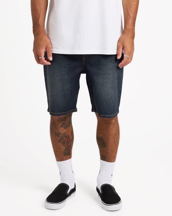 Mens Solver Denim Shorts