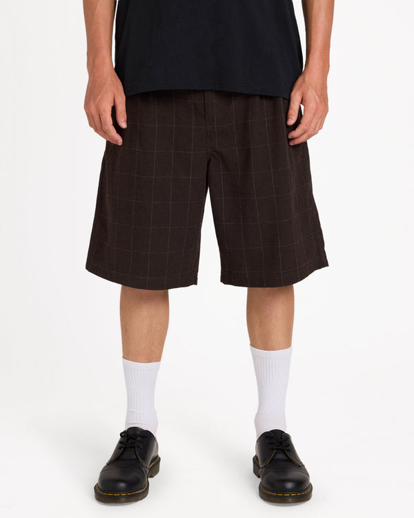 Mens Holter Pleated Shorts