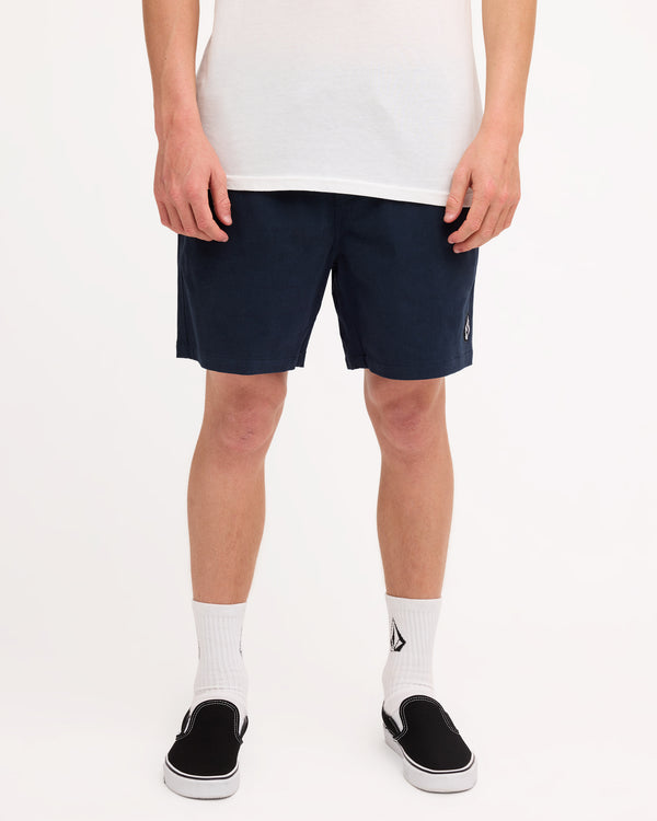 Mens Lethal Stone Elastic Waist Shorts