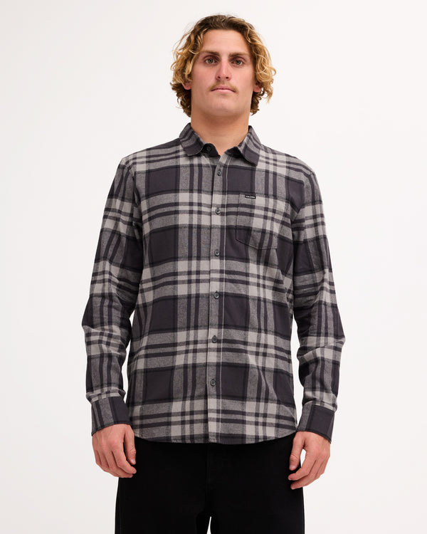 Mens Leland Long Sleeve Flannel