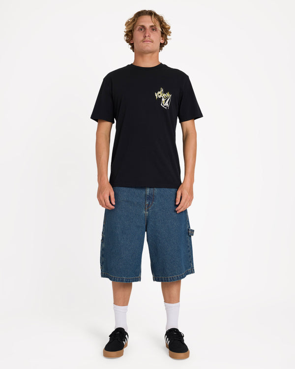 Mens Stone Script T-Shirt