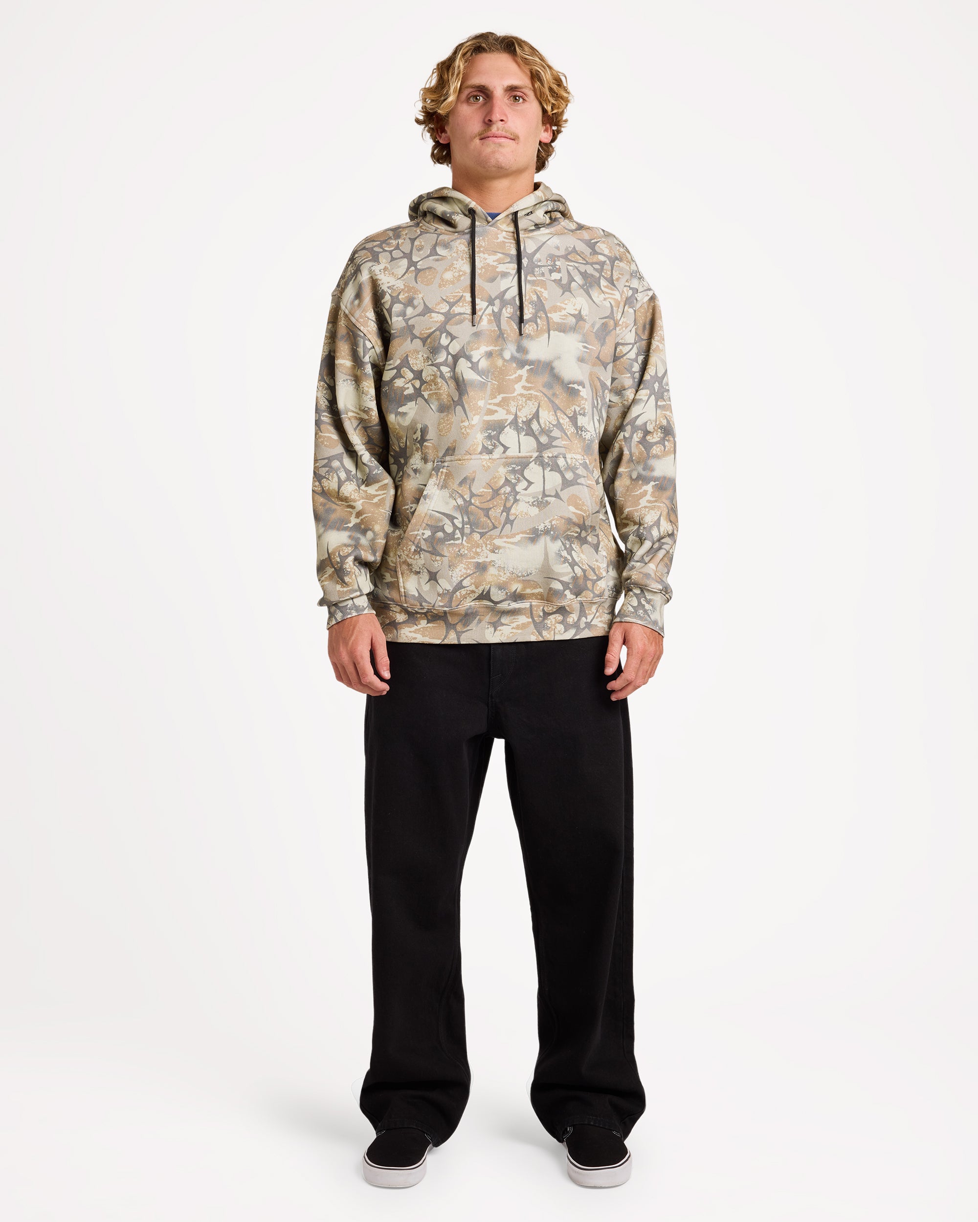 Mens Psych Camo Pullover