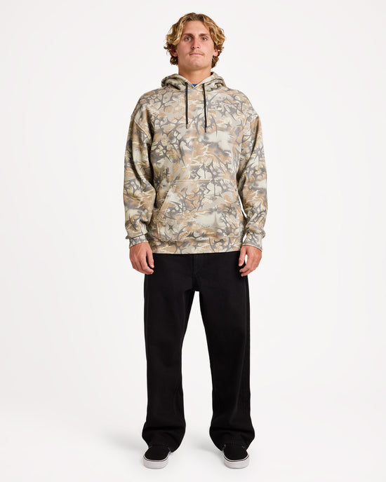 Mens Psych Camo Pullover