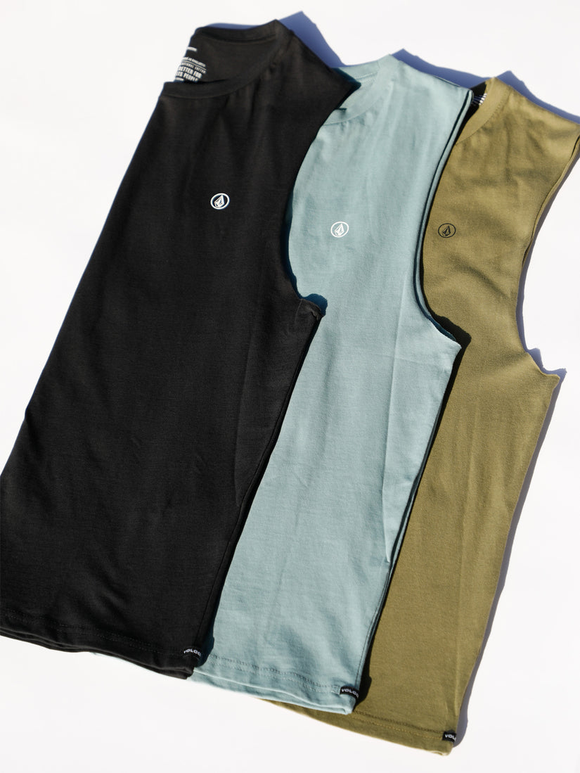 Solid Muscle Tank - Fern