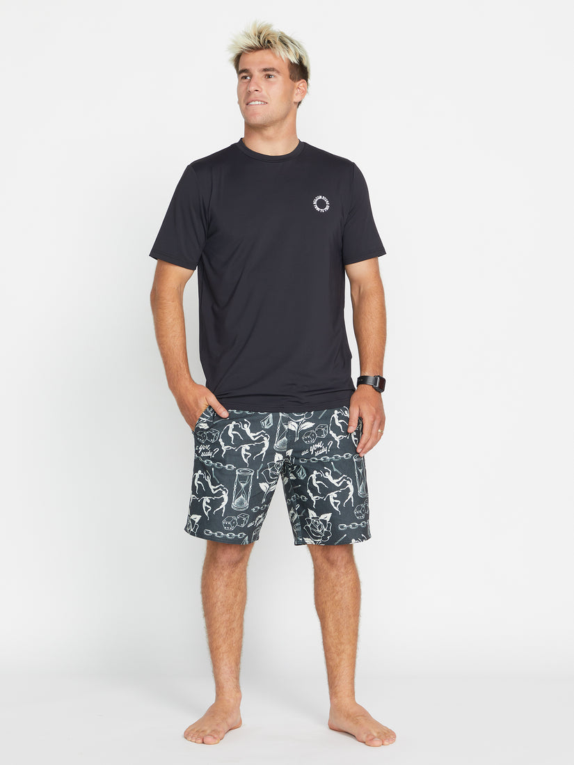 Medley Stoney 19" Boardshort - Stealth (A0832301_STH) [40]