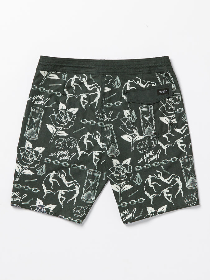Medley Stoney 19" Boardshort - Stealth (A0832301_STH) [B]