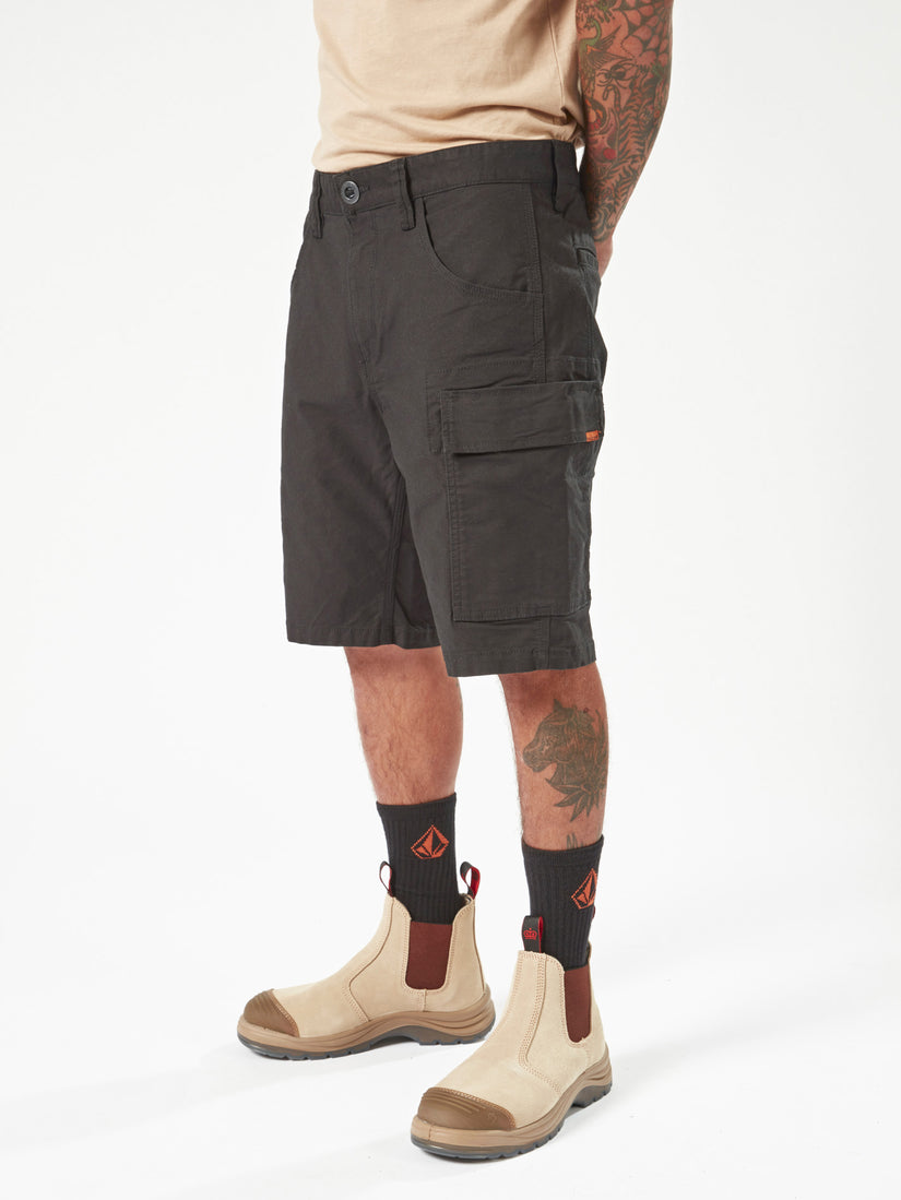 Volcom Workwear Caliper Work Short 20" - Black