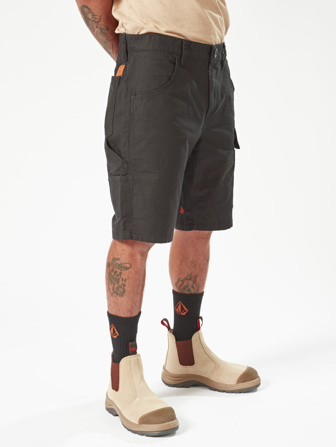 Volcom Workwear Caliper Work Short 20" - Black