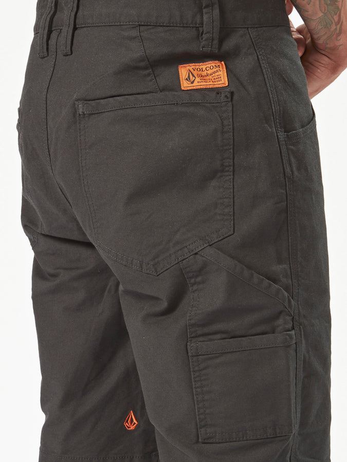 Volcom Workwear Caliper Work Short 20" - Black