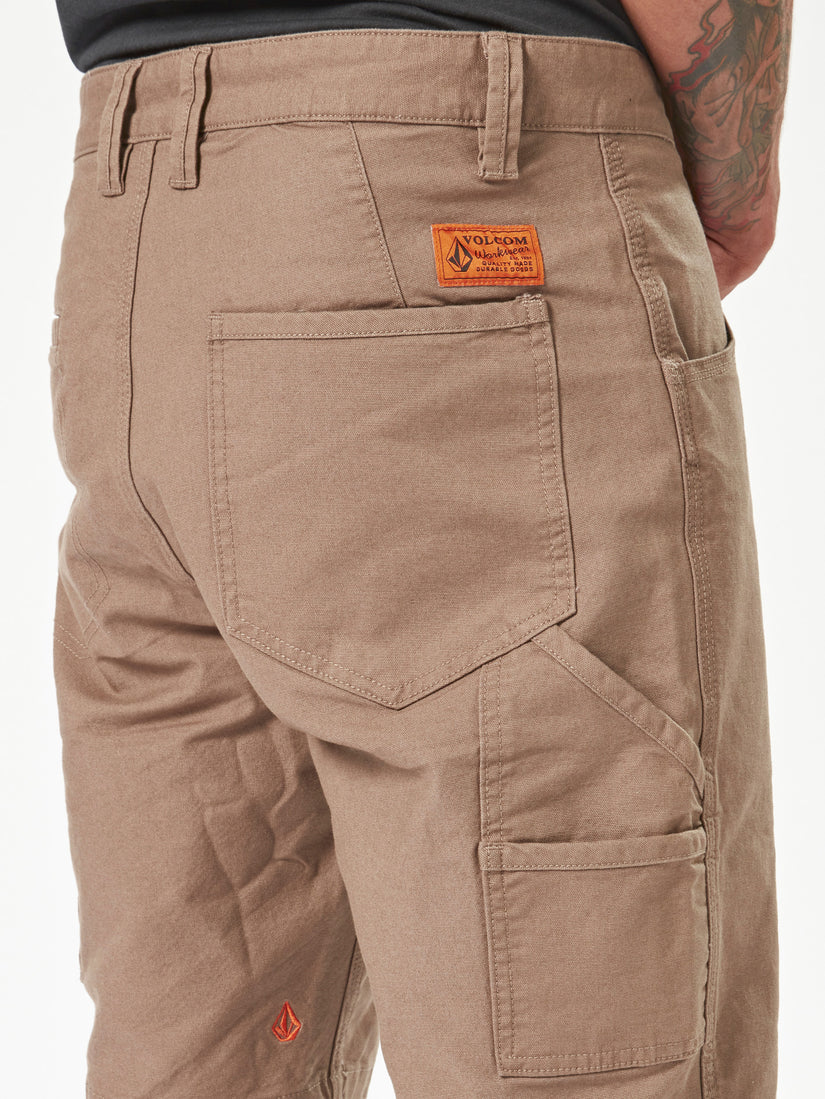 Volcom Workwear Caliper Work Short 20" - Brindle