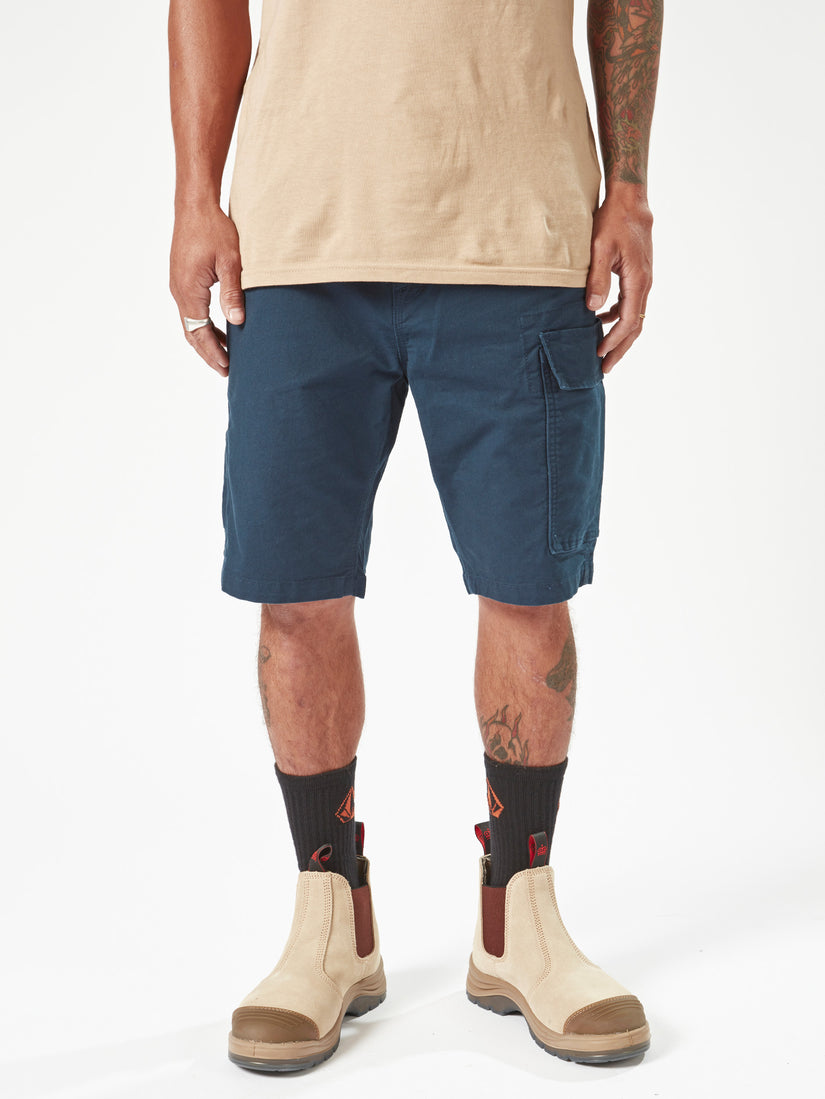 Volcom Workwear Caliper Work Short 20" - Navy