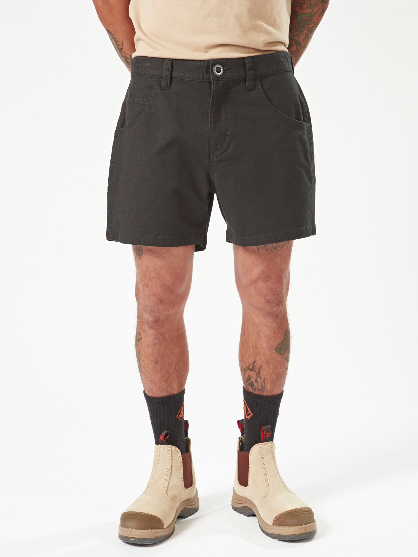 Volcom Workwear Bevel Work Short 15 Black