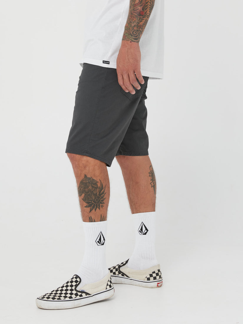 V Solver Light Weight Short - Stealth (A09118G0_STH) [1]
