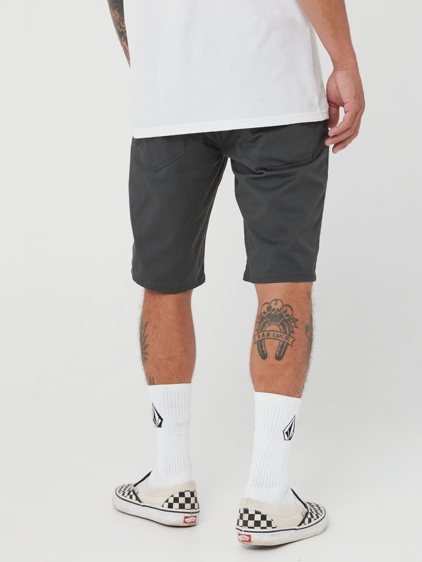 V Solver Light Weight Short - Stealth (A09118G0_STH) [B]