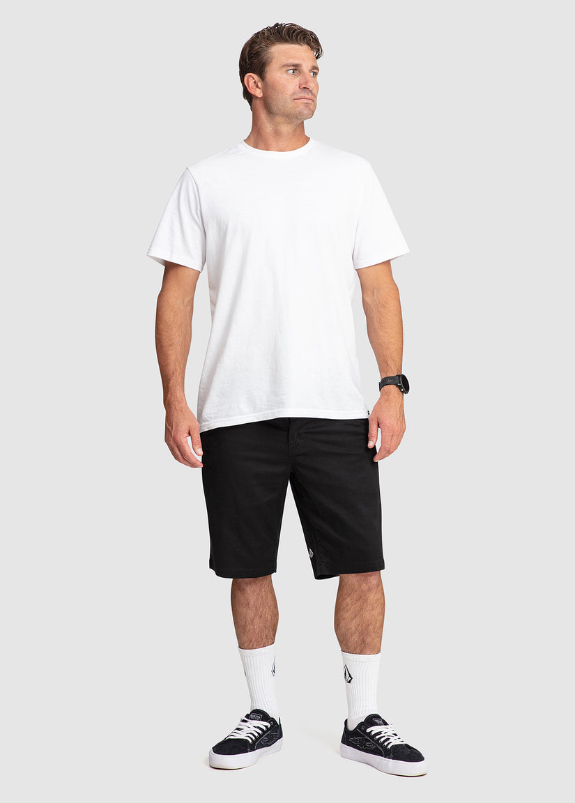 Frickin Modern Stretch Shorts 21" - Black (A0912300_BLK) [3]
