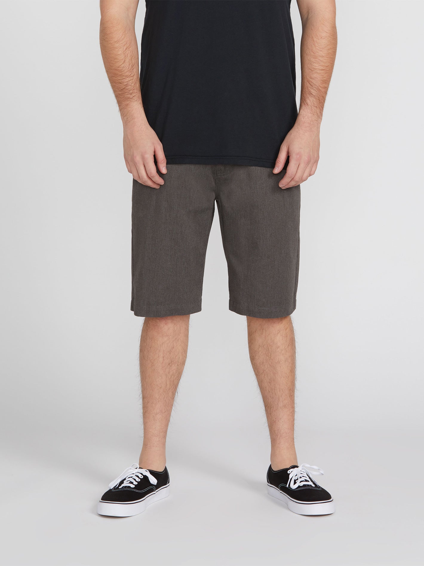 V Monty Short - Charcoal Heather (A09313S0_CHHB) [F]