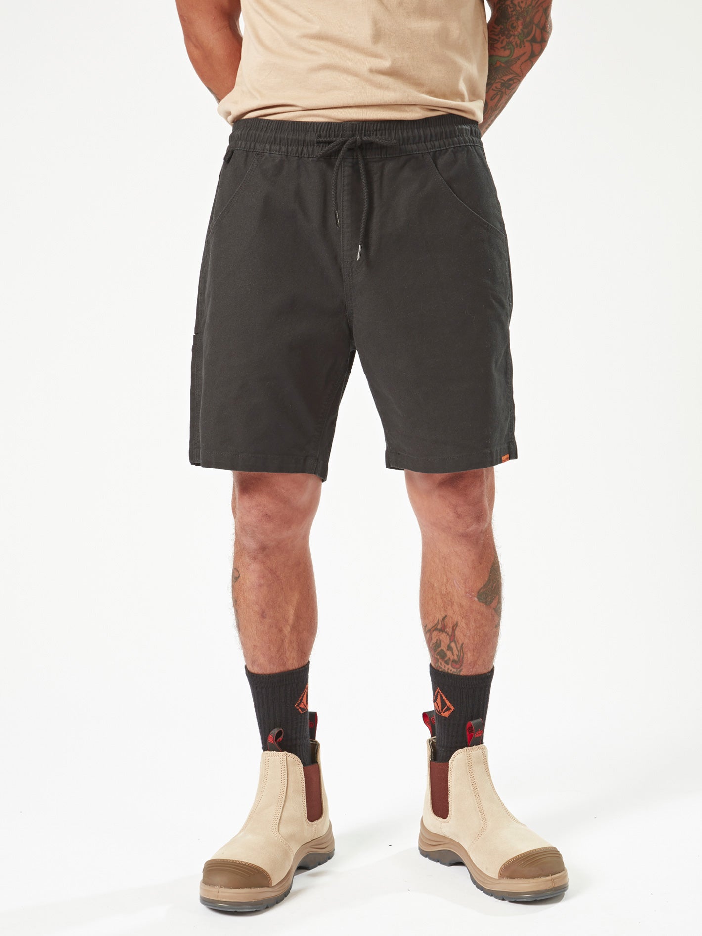 Volcom Workwear Caliper Elastic Waist Short 17"