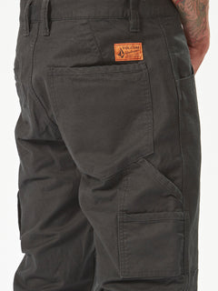 Volcom Workwear Caliper Cuffed Pant - Black