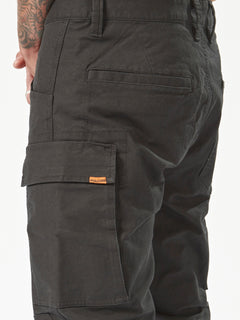 Volcom Workwear Caliper Cuffed Pant - Black