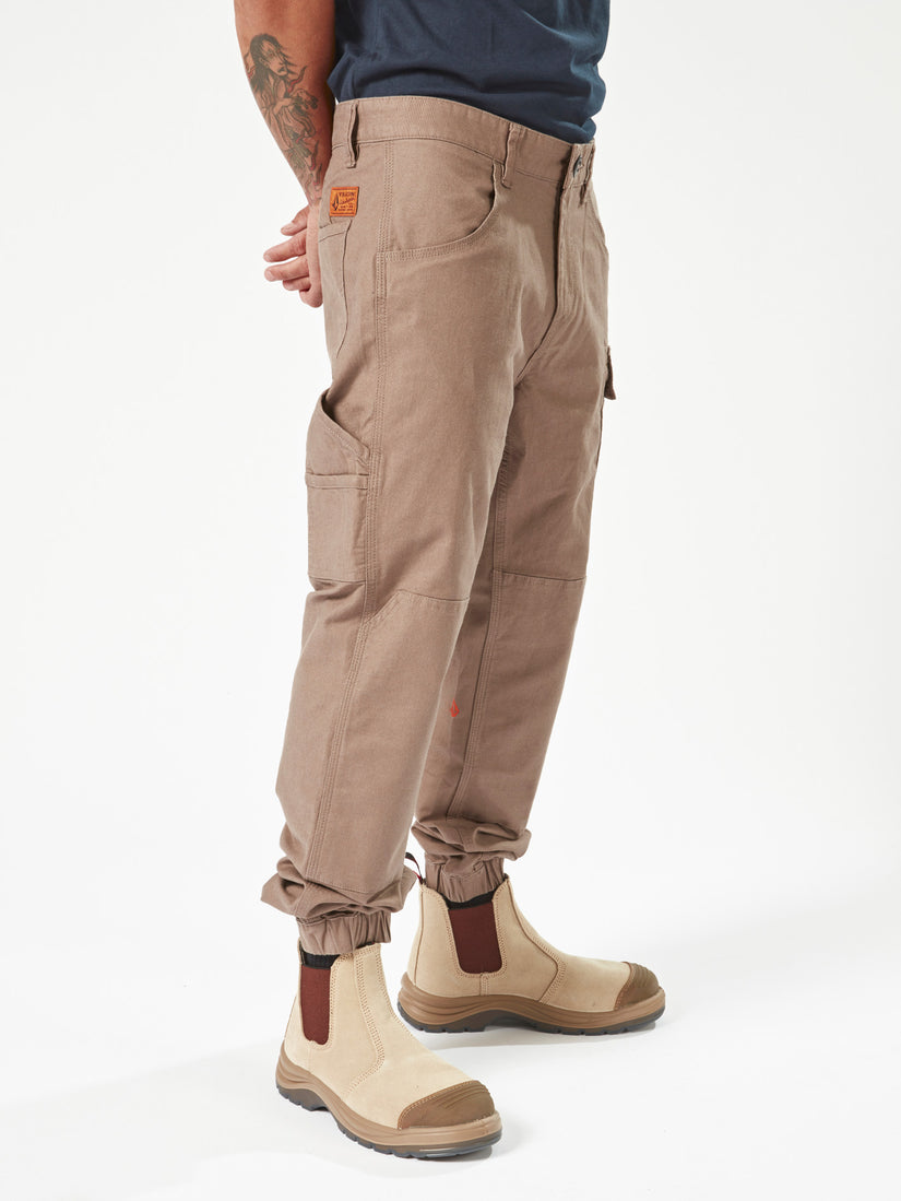 Volcom Workwear Caliper Cuffed Pant - Brindle
