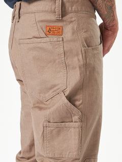 Volcom Workwear Caliper Cuffed Pant - Brindle