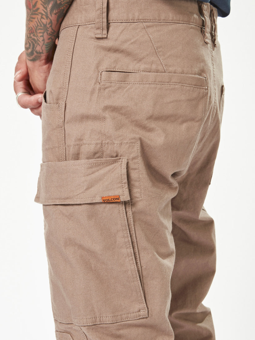 Volcom Workwear Caliper Cuffed Pant - Brindle