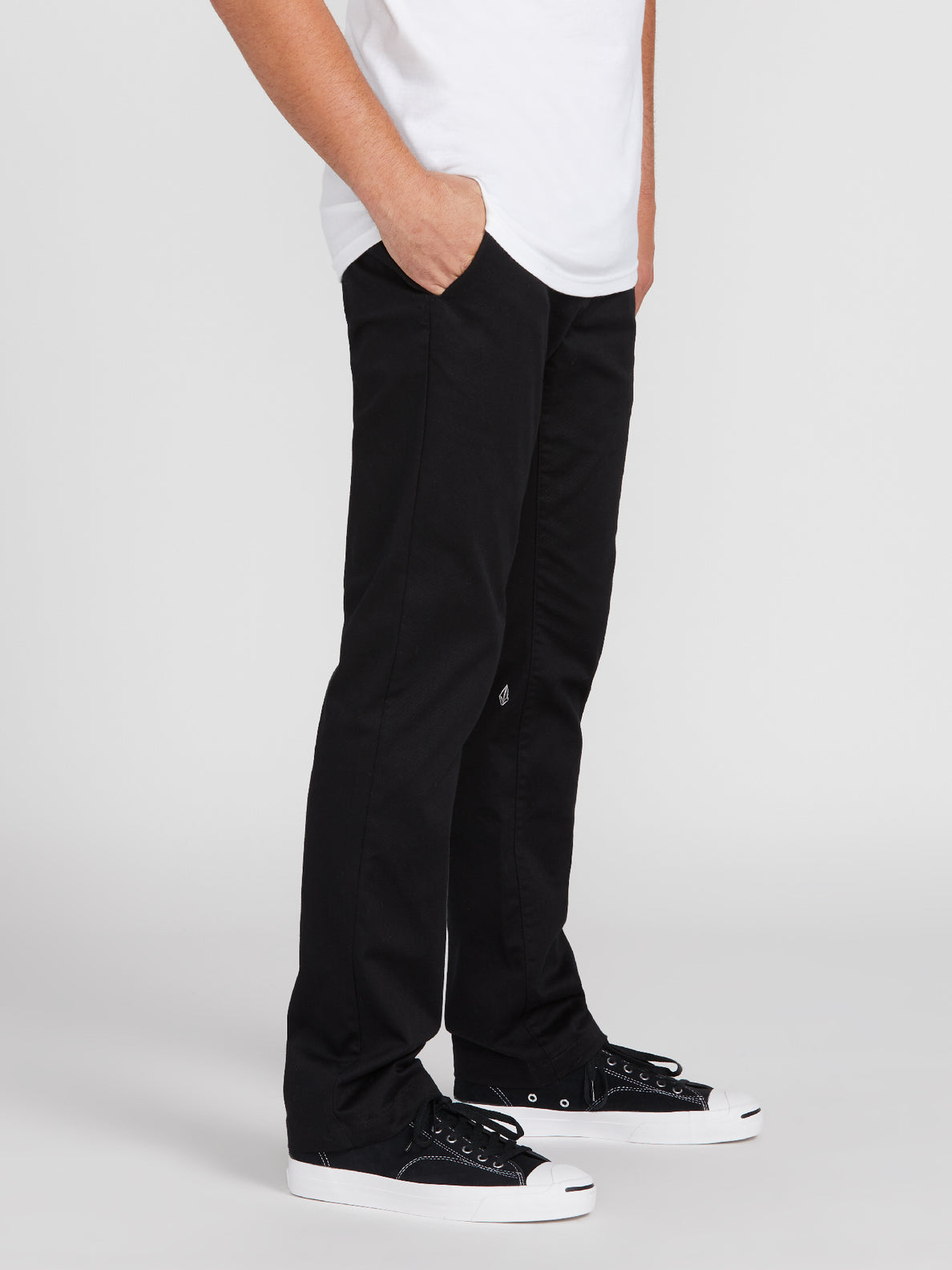 Frickin Modern Stretch Chino Pants Black Volcom