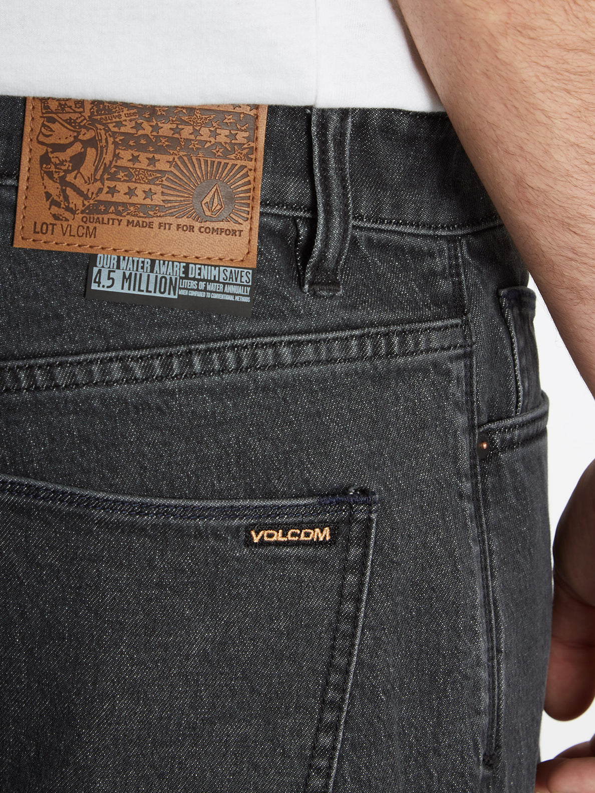 Modown Tapered Jeans - Stoney Black (A1932102_STY) [2]