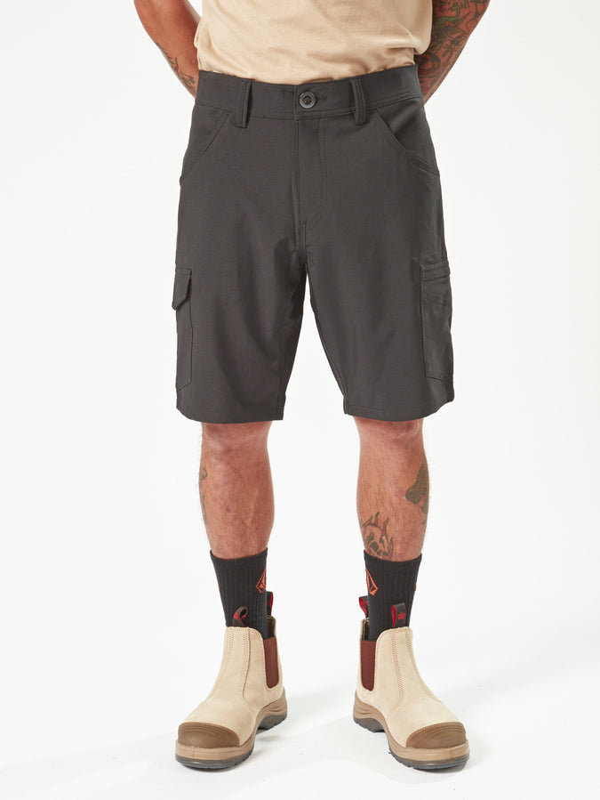 Volcom Workwear Slab Hybrid Short 20" - Black