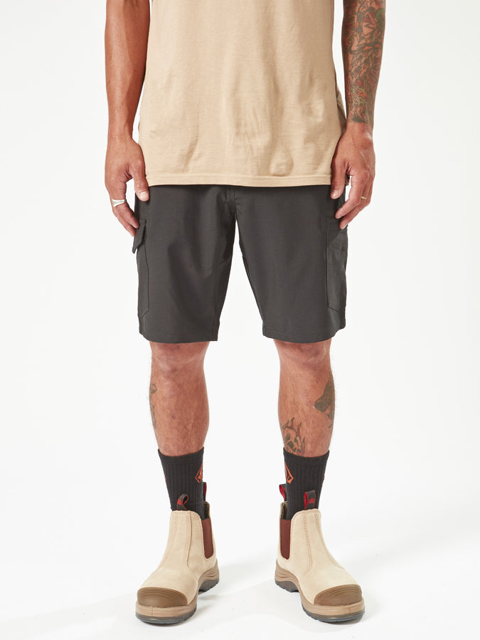 Volcom Workwear Slab Hybrid Short 20" - Black