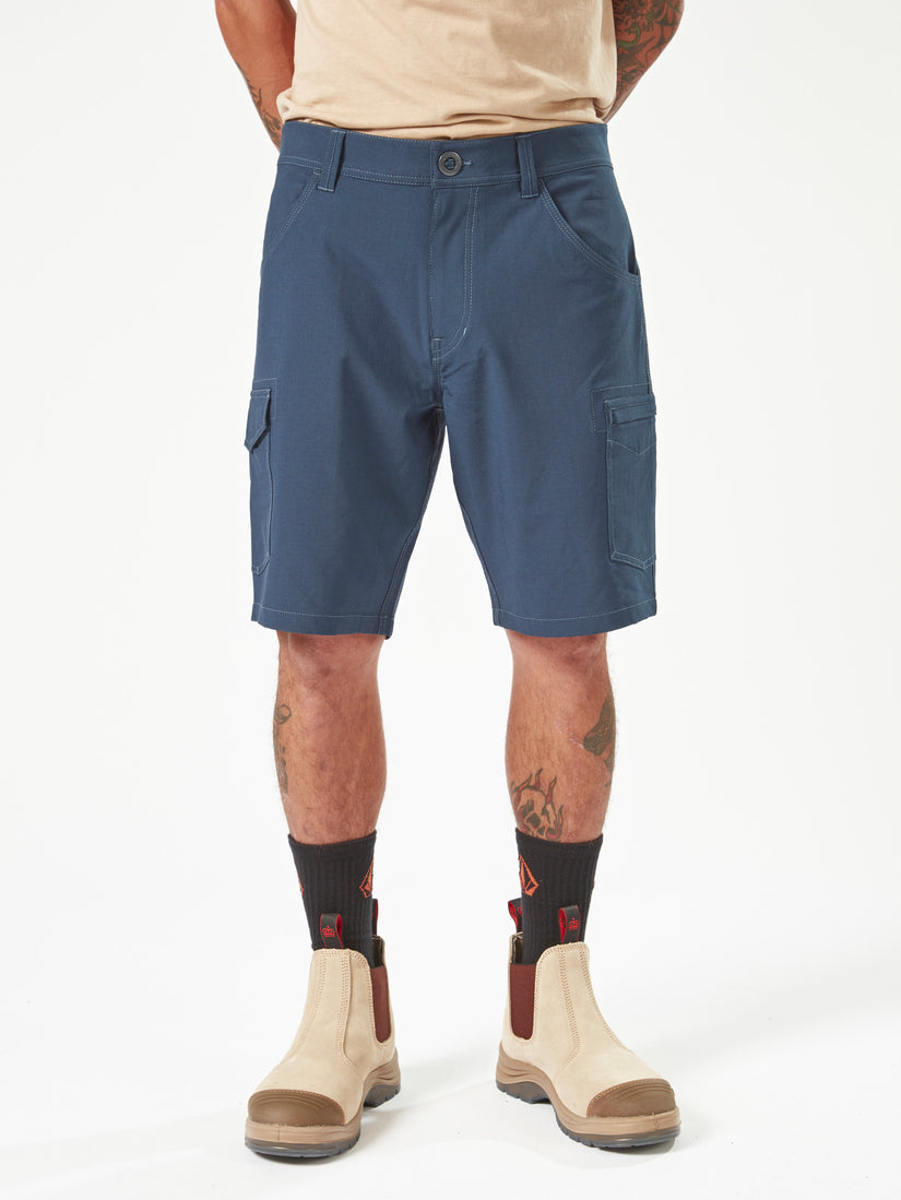 Volcom Workwear Slab Hybrid Short 20" - Navy