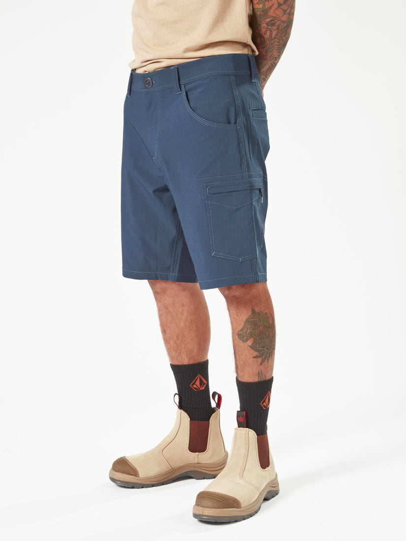 Volcom Workwear Slab Hybrid Short 20" - Navy