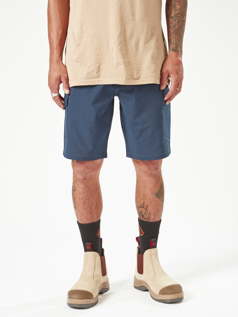 Volcom Workwear Slab Hybrid Short 20" - Navy