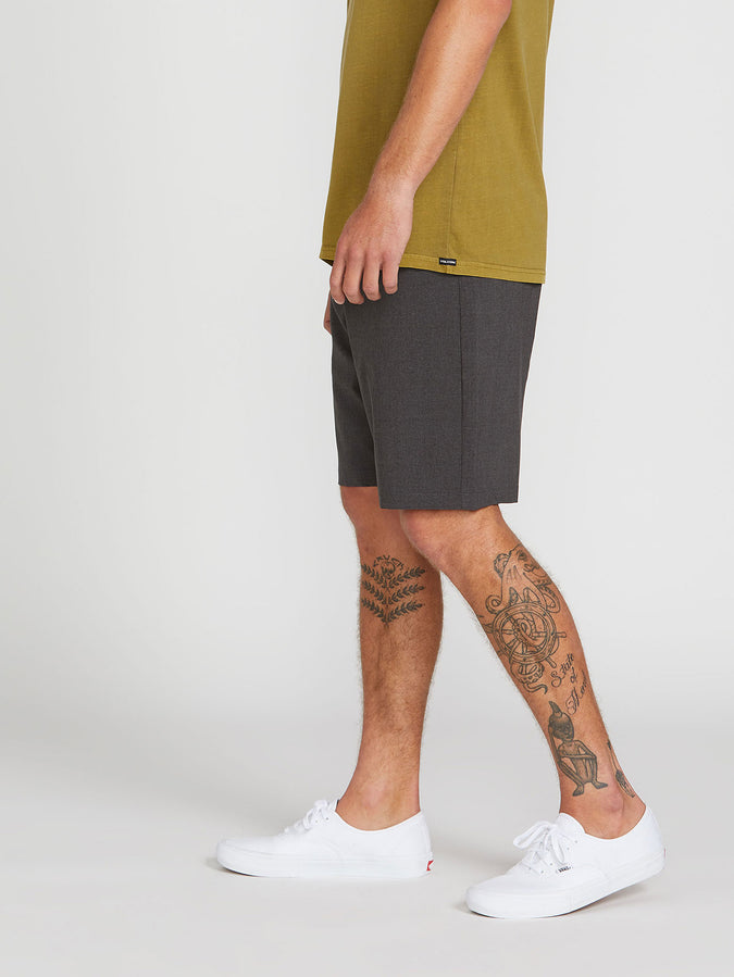 Kerosene Hybrid Short - Charcoal Heather