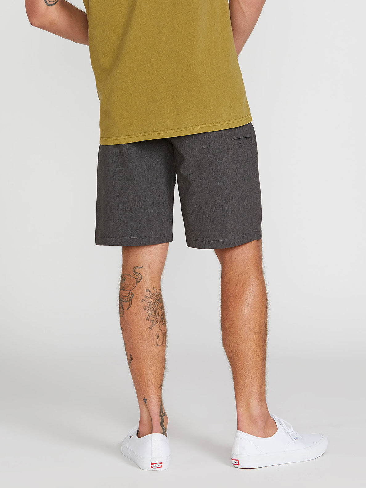 Kerosene Hybrid Short Charcoal Heather
