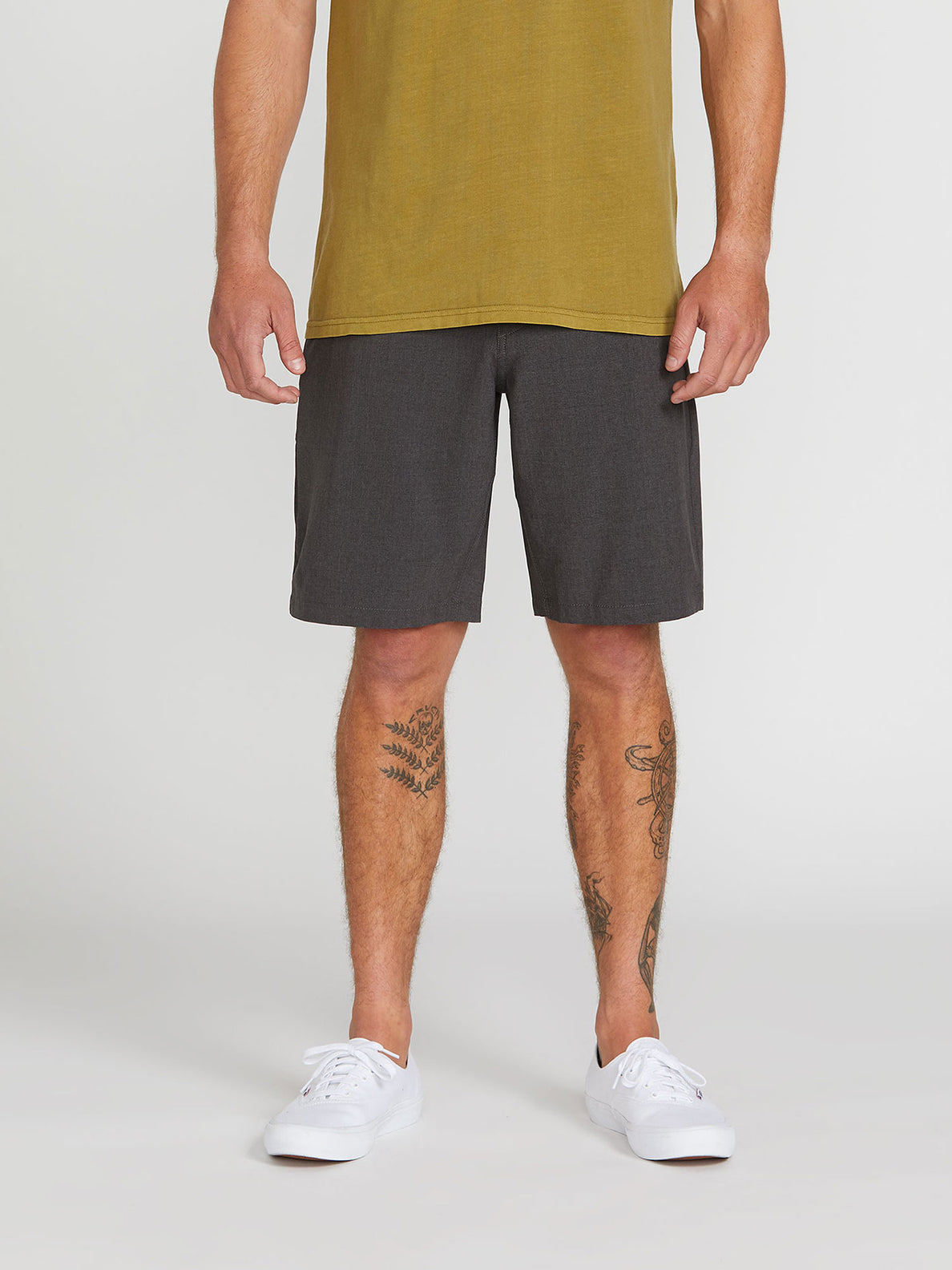 Kerosene Hybrid Short - Charcoal Heather