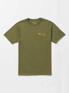 Raceday Short Sleeve Short Sleeve Tee Shirt - Military (A3532307_MIL) [F]