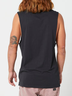 Solid Muscle Tank - Black (A3732273_BLK) [B]