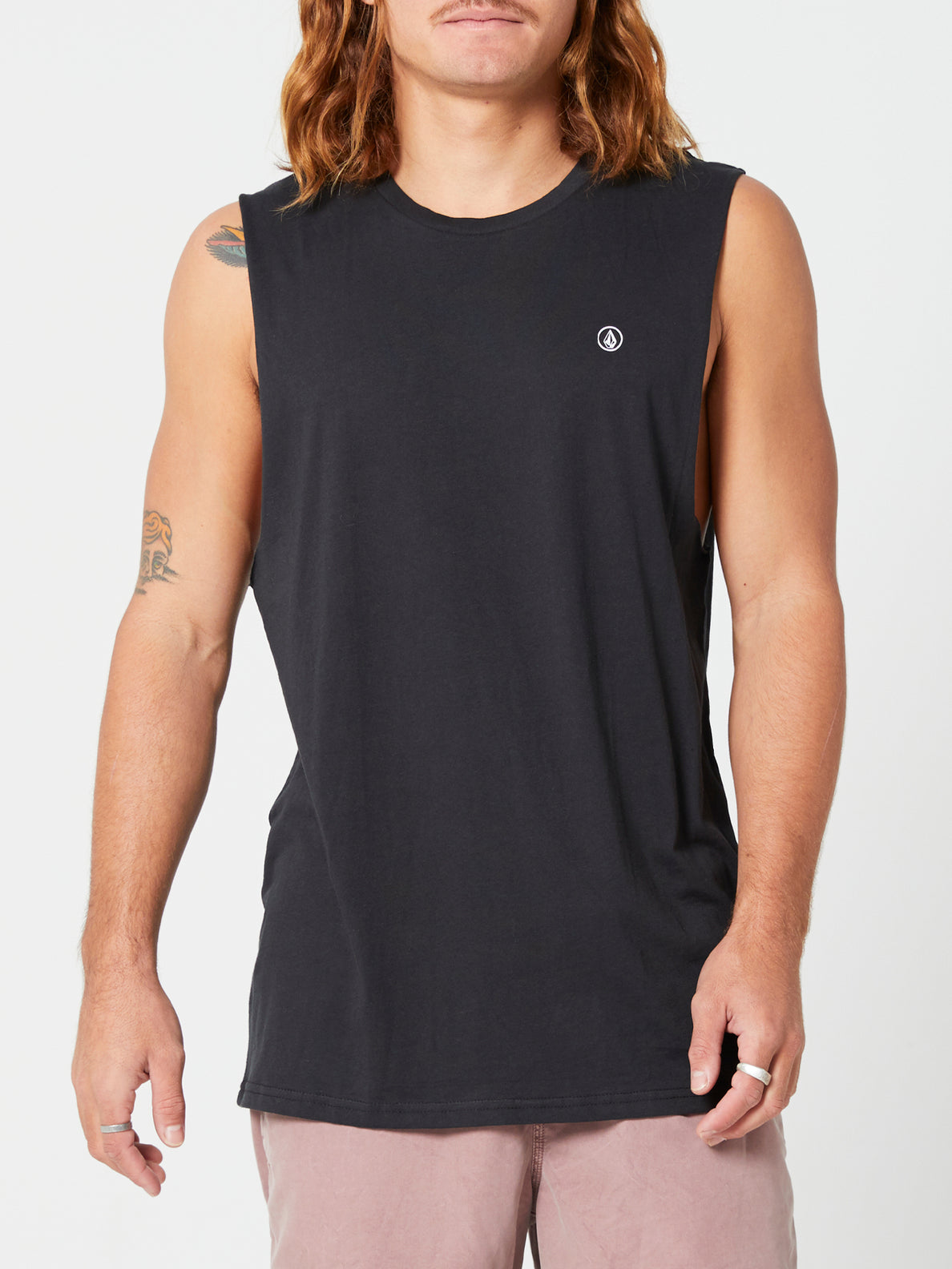 Solid Muscle Tank - Black (A3732273_BLK) [F]
