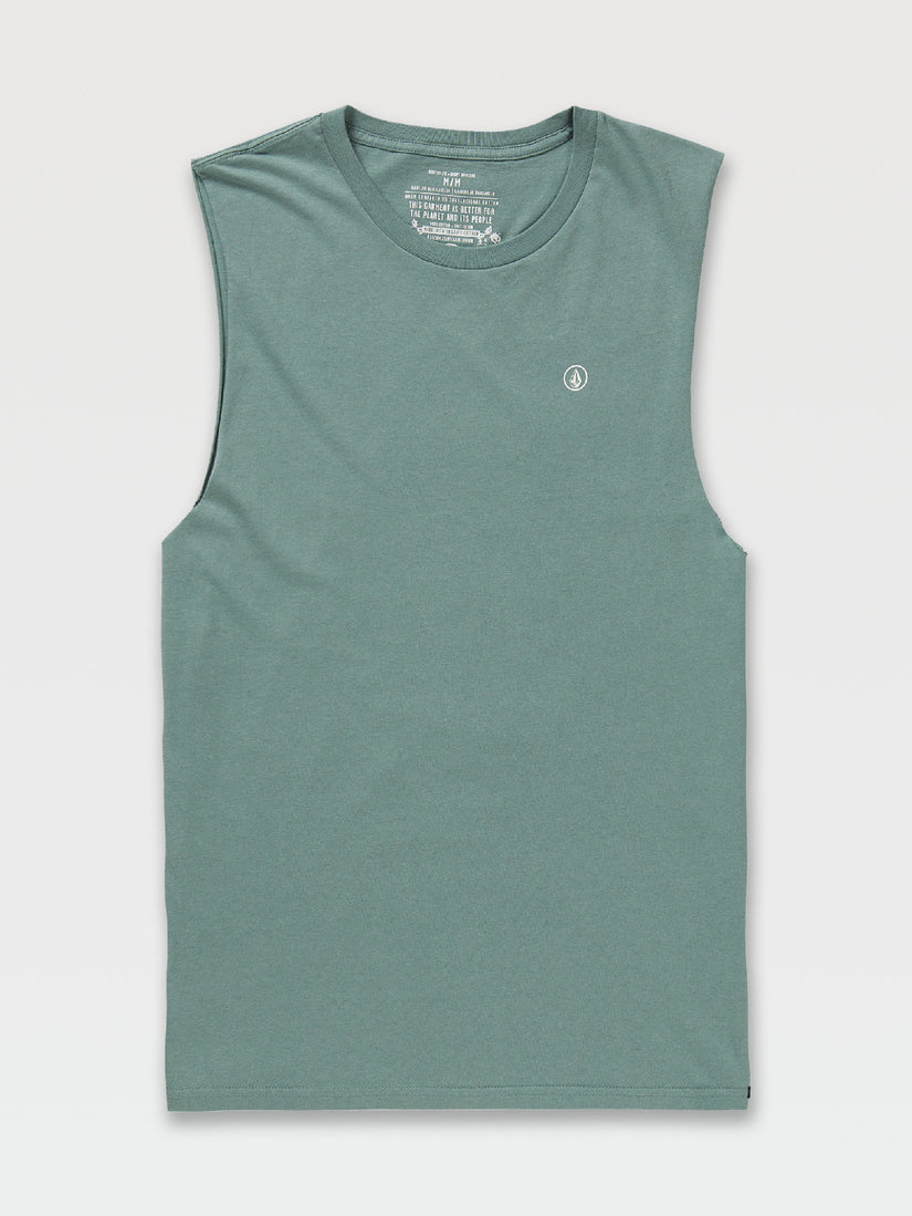 Solid Muscle Tank - Fern