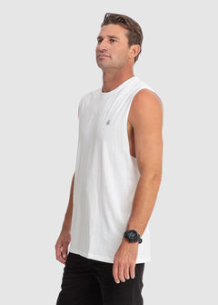 Solid Muscle Tank - White (A3732273_WHT) [1]