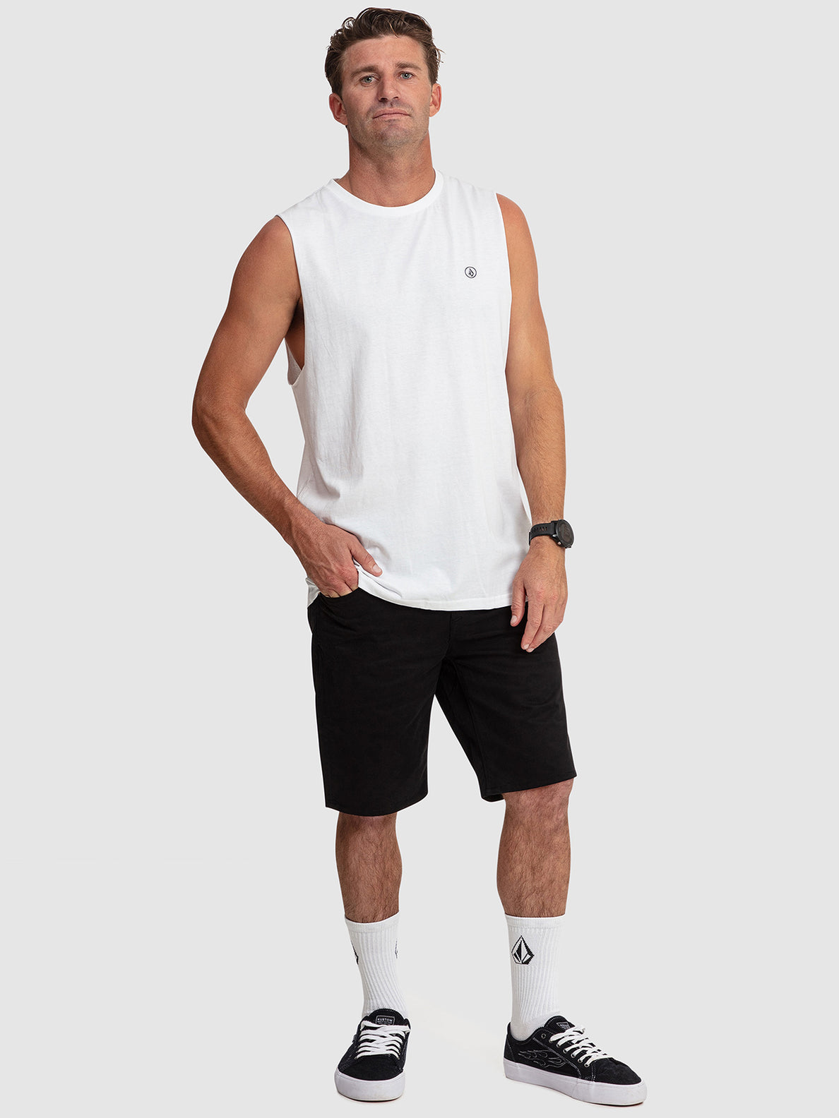 Solid Muscle Tank - White (A3732273_WHT) [3]