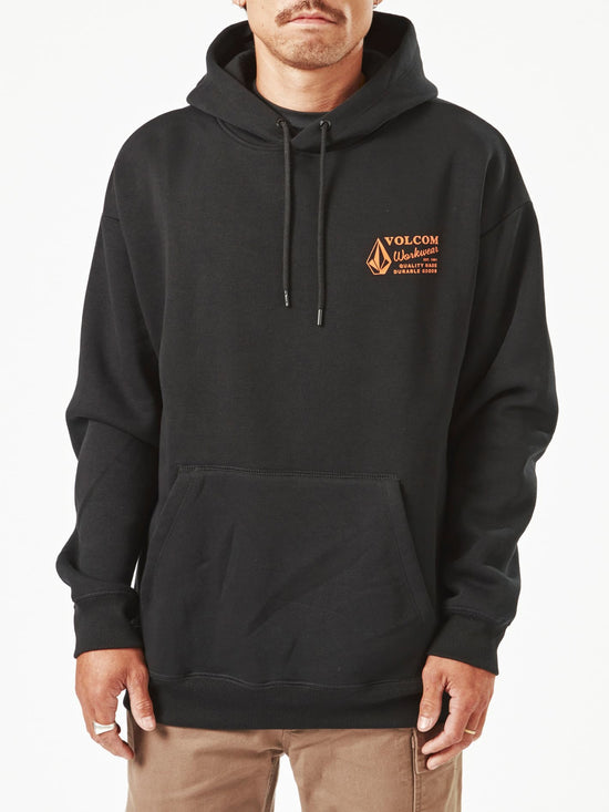 Mens Volcom Workwear Pullover Fleece