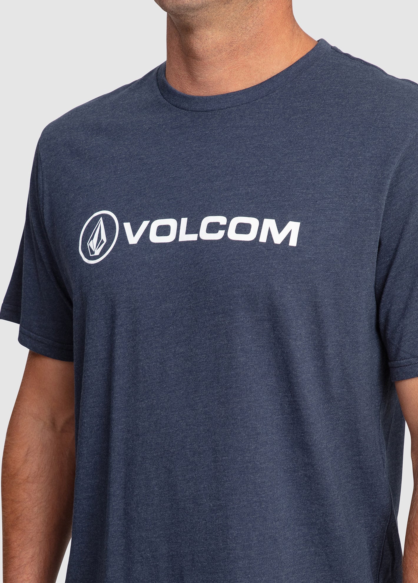 Stonicon Heather Short Sleeve T-Shirt - Navy Marle (A4302305_NVM) [2]