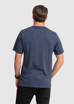 Stonicon Heather Short Sleeve T-Shirt - Navy Marle (A4302305_NVM) [B]