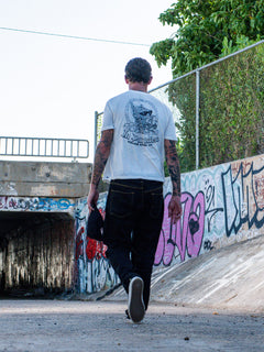 Skate Vitals Collin P Short Sleeve T-Shirt - Off White (A4342304_OFW) [12]