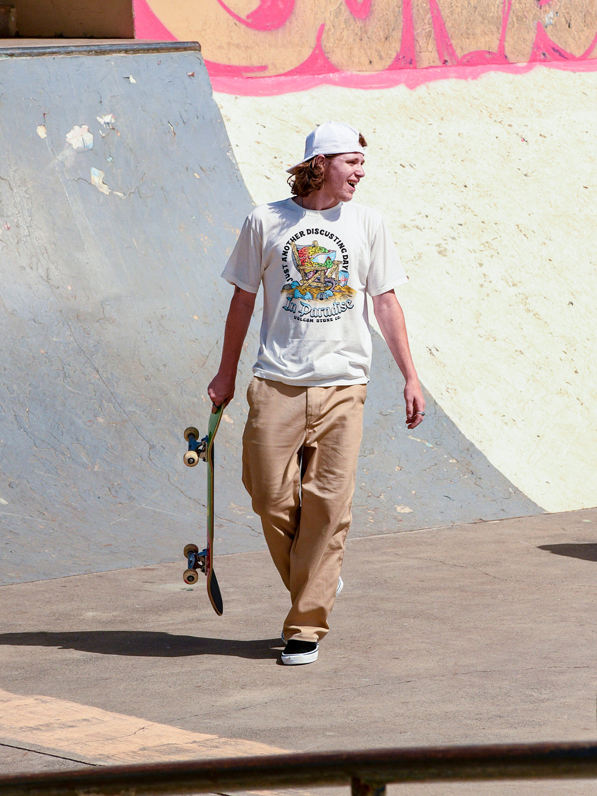 Skate Vitals Collin P Short Sleeve T-Shirt - Off White (A4342304_OFW) [18]