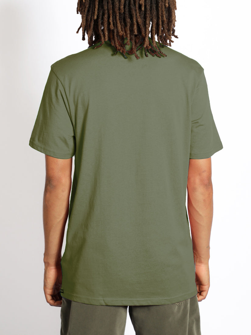 Leveler Short Sleeve Tee - Light Army (A5002062_LAR) [B]