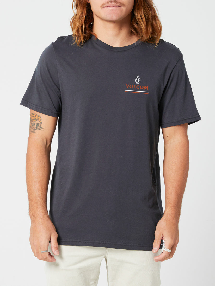 Cloud 91 Short Sleeve Tee - Asphalt Black (A5002064_ASB) [F]