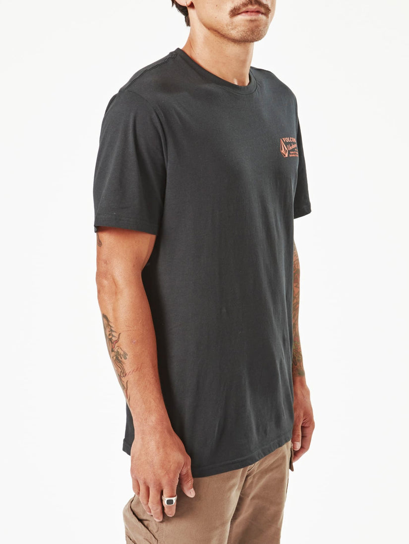 Volcom Workwear Short Sleeve Tee - Black